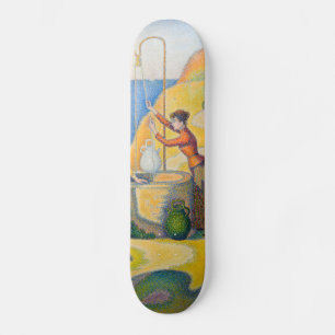 Paul Signac - Women at the Well Skateboard