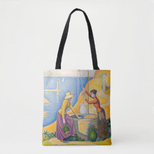 Paul Signac - Women at the Well Tote Bag