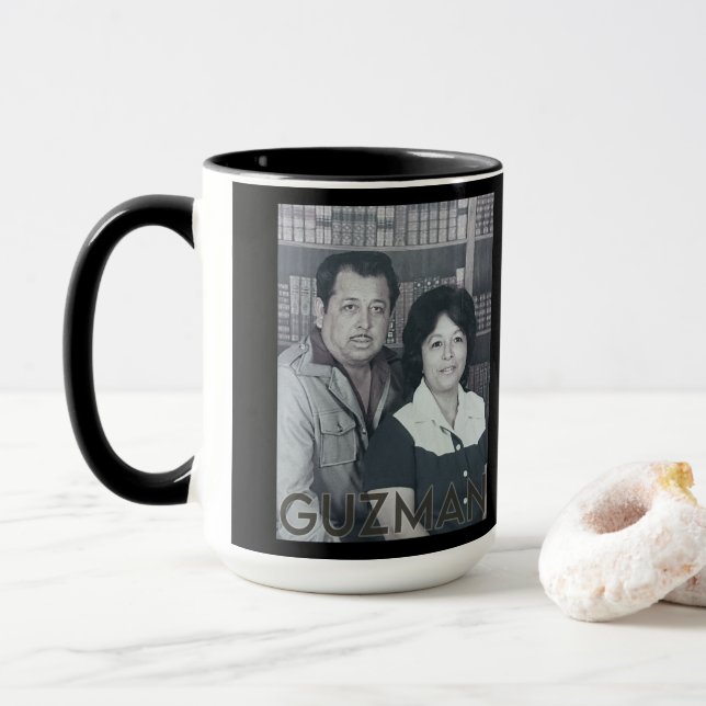 PAUL SR. & MARGARET GUZMAN MUG (With Donut)