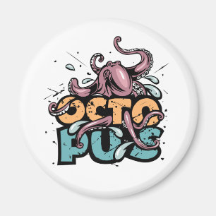 Paul The Octopus Drawing Magnet