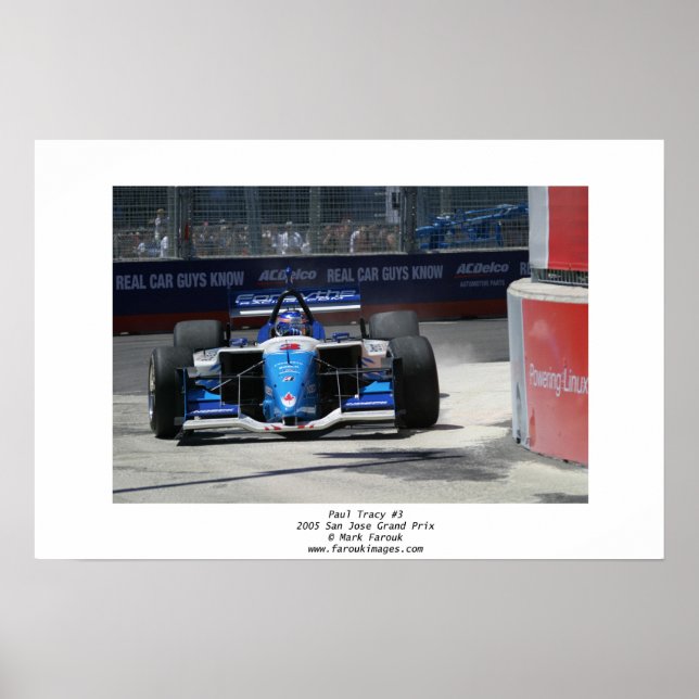 Paul Tracy, SJGP Poster (Front)