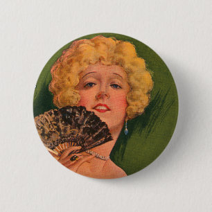Paula Brand from Santa Paula 2 Inch Round Button