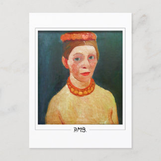 Paula Modersohn-Becker #134 - Fine Art Postcard