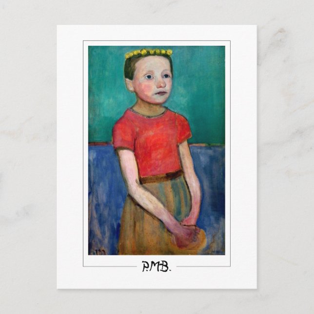 Paula Modersohn-Becker #176 - Fine Art Postcard (Front)