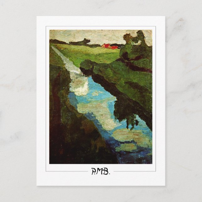 Paula Modersohn-Becker #180 - Fine Art Postcard (Front)