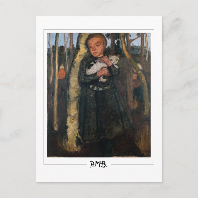 Paula Modersohn-Becker #4 - Fine Art Postcard (Front)