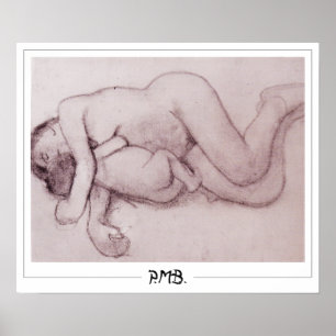Paula Modersohn-Becker Affiche d'art Zedign #121