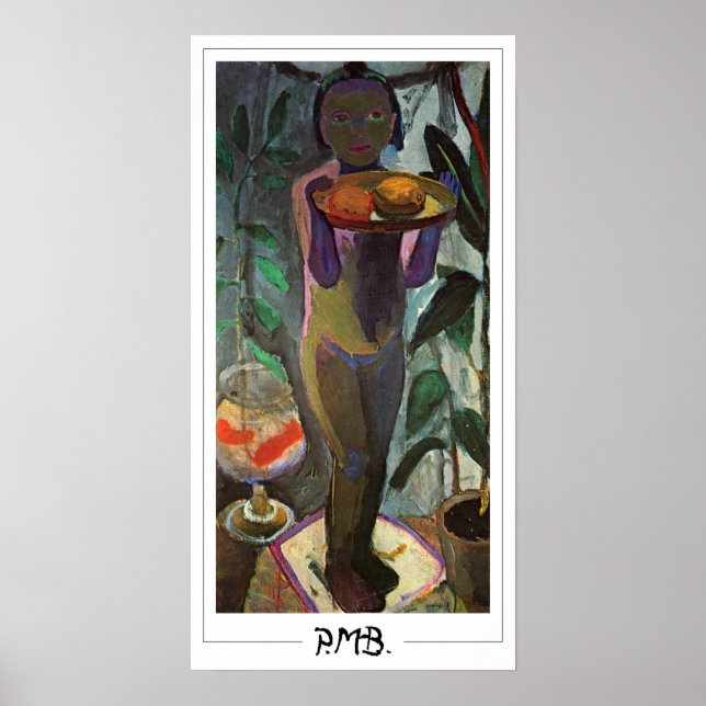 Paula Modersohn-Becker Poster Art Zedign #181 (Devant)