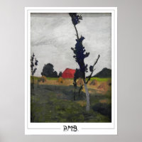 Paula Modersohn-Becker Poster d'art Zedign #104