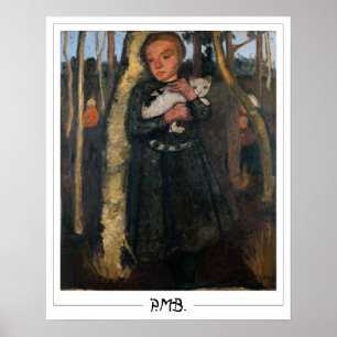 Paula Modersohn-Becker Poster d'art Zedign #4