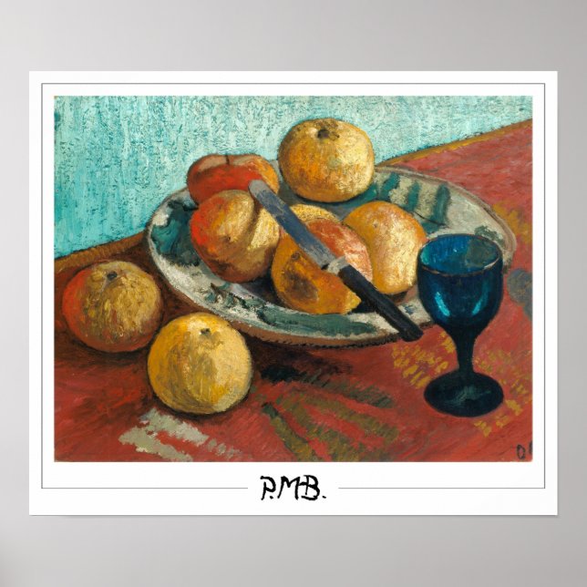 Paula Modersohn-Becker Poster d'art Zedign #8 (Devant)