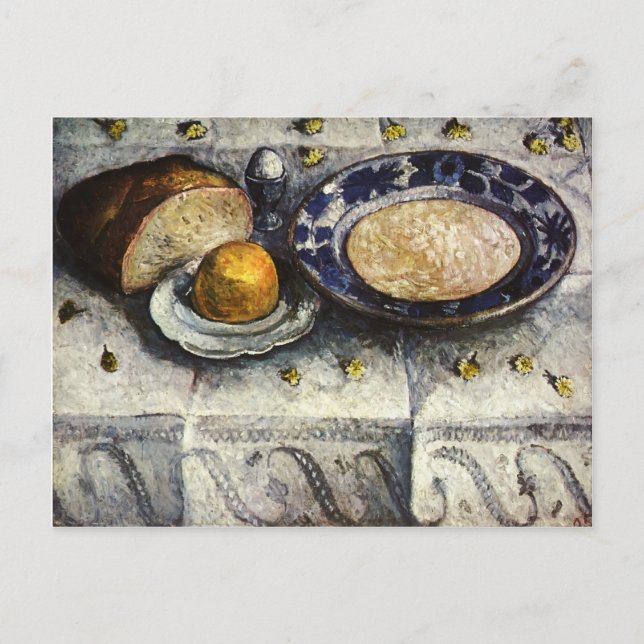 Paula Modersohn-Becker- Still life with milk Postcard (Front)