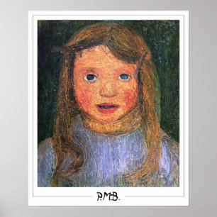 Paula Modersohn-Becker Zedign Art Poster #128