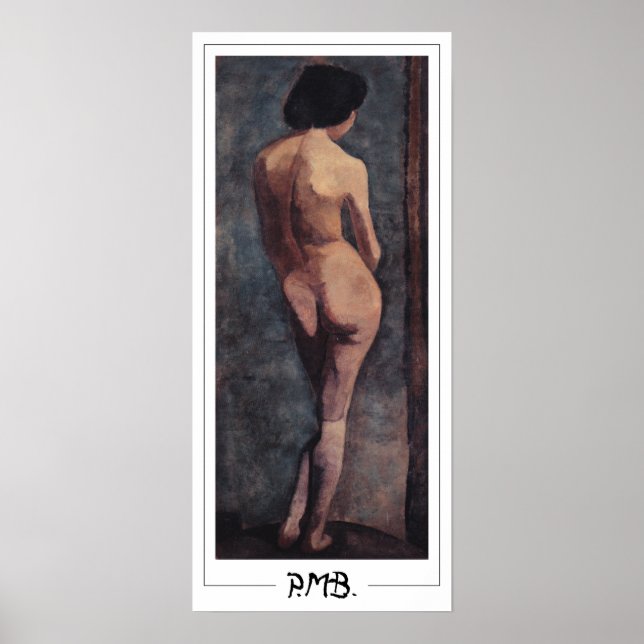 Paula Modersohn-Becker Zedign Art Poster #178 (Front)