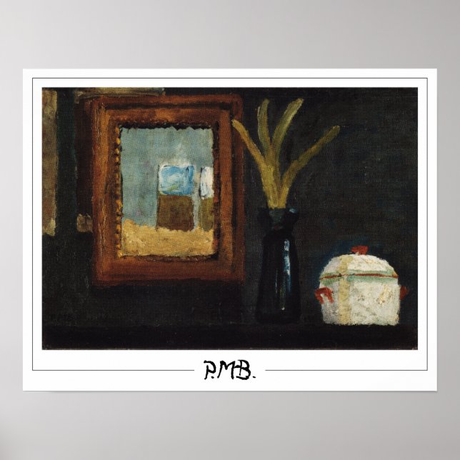 Paula Modersohn-Becker Zedign Art Poster #93 (Front)
