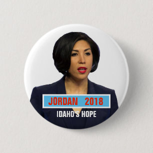 Paulette Jordan 2018 2 Inch Round Button
