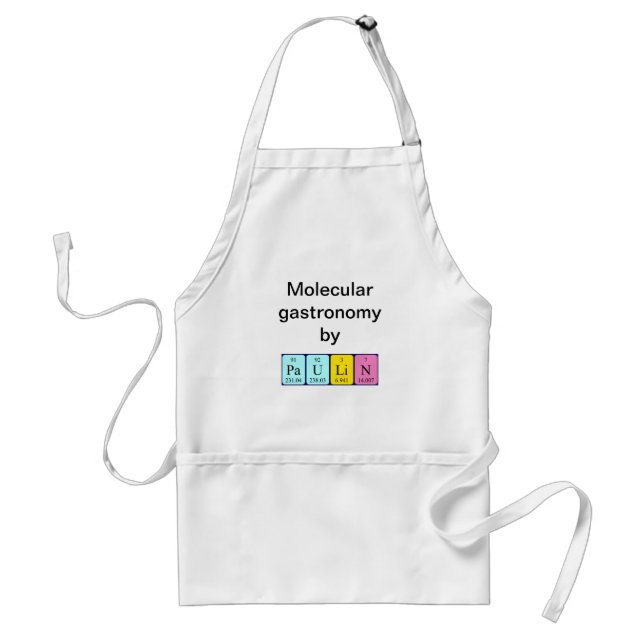 Paulin periodic table name apron (Front)
