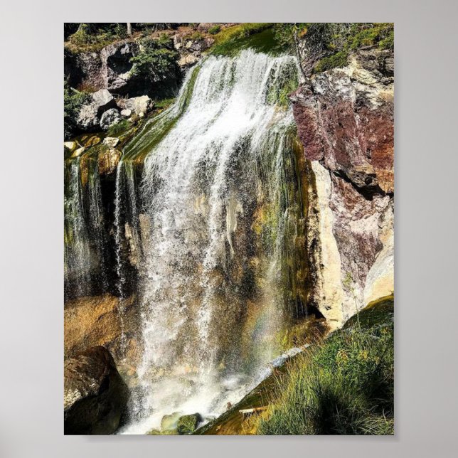 Paulina Creek Falls, Oregon Poster (Front)