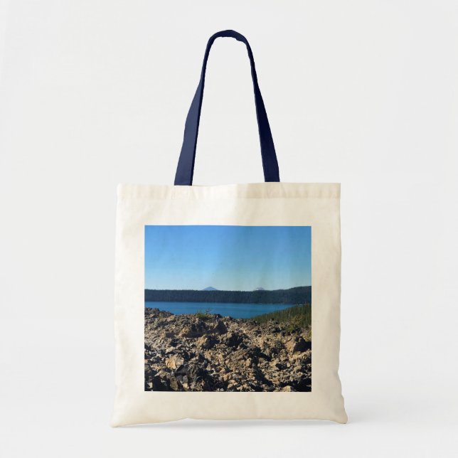 Paulina Lake, Oregon Tote Bag (Front)