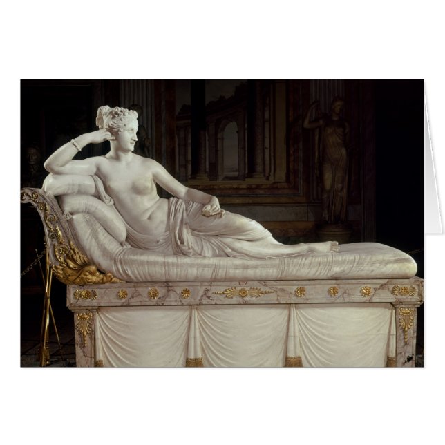 Pauline Bonaparte en tant que Vénus Triumphant, c. (Devant horizontal)