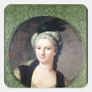 Pauline-Felicite de Nesle  Countess Square Sticker