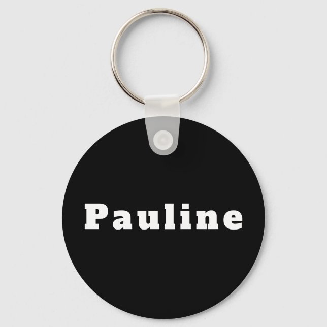 Pauline Keychain (Front)
