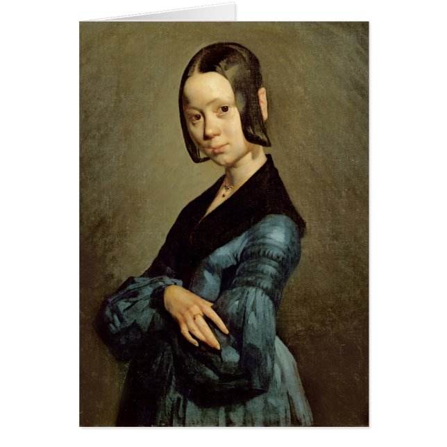 Pauline Ono  in Blue, 1841-42 (Front)