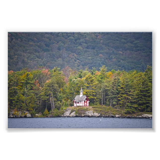 Paulist Chapel on Lake George, New York Poster (Front)