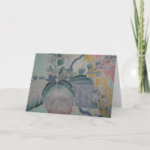 Paulownia Pastel Card