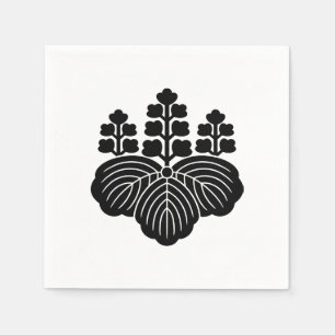 Paulownia with 5-7 blooms napkin