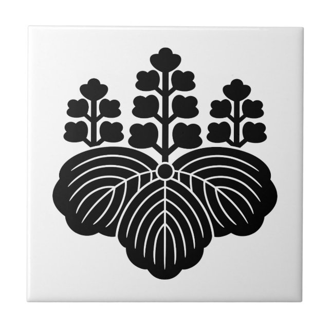 Paulownia with 5-7 blooms tile (Front)