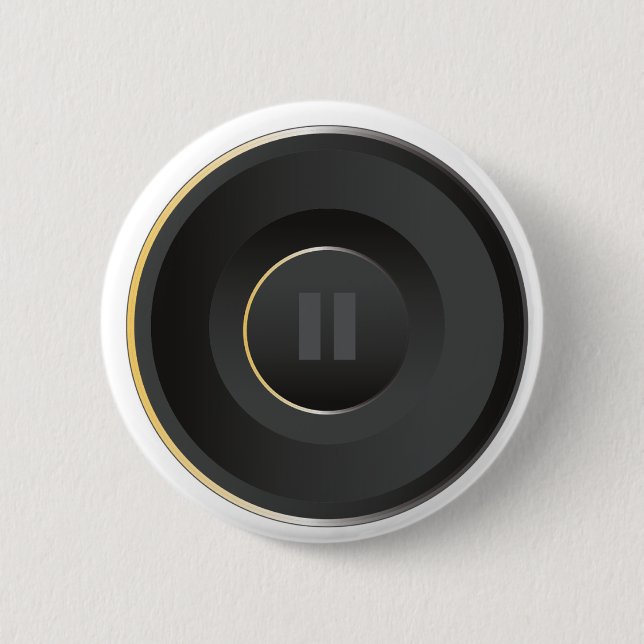 Pause Button & Pin: Cozy (Front)