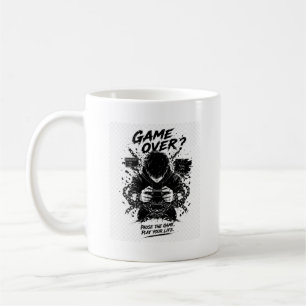 Pause The Game Play Your Life Gamer Design Coffee Mug