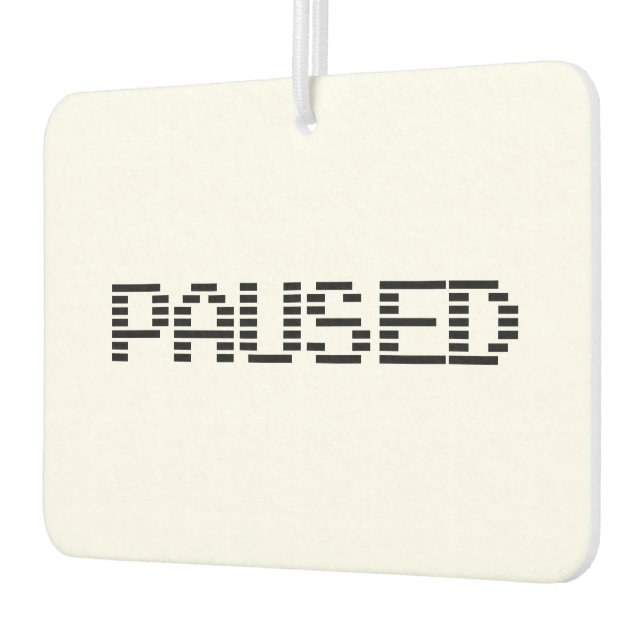 PAUSED AIR FRESHENER (Left)