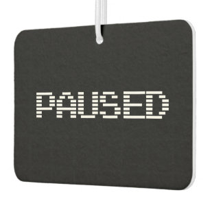 PAUSED AIR FRESHENER
