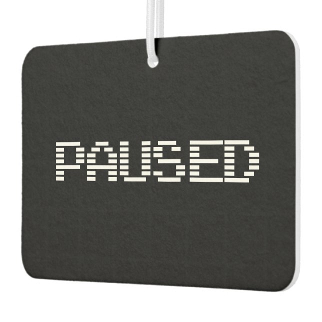 PAUSED AIR FRESHENER (Left)