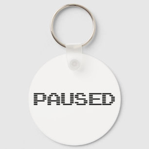 PAUSED KEYCHAIN