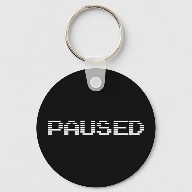 PAUSED KEYCHAIN (Front)