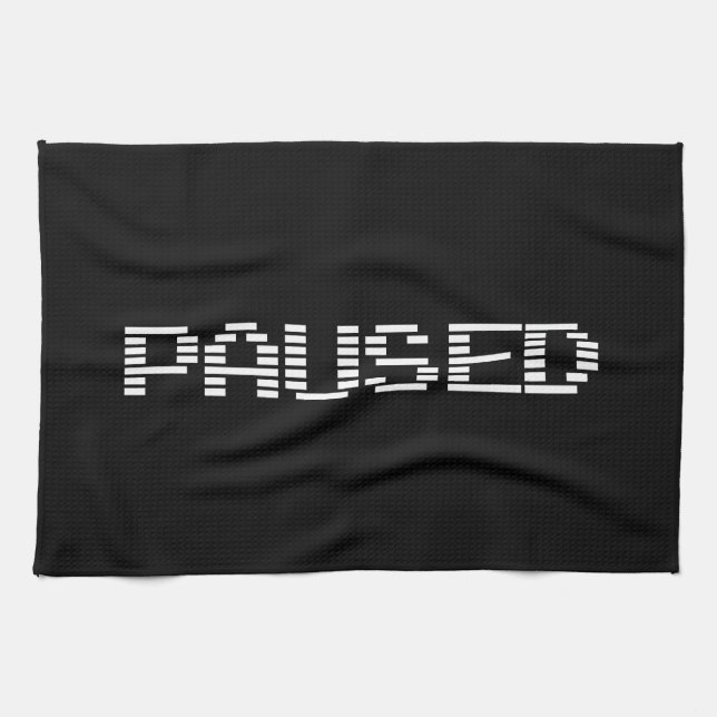 PAUSED KITCHEN TOWEL (Horizontal)