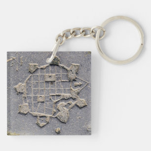 Pavé de carte de citadelle de Timisoara Roumanie