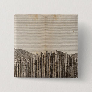 Pave des Geans en Irlande 2 Inch Square Button