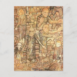 Pavel Filonov- After the Raid Postcard