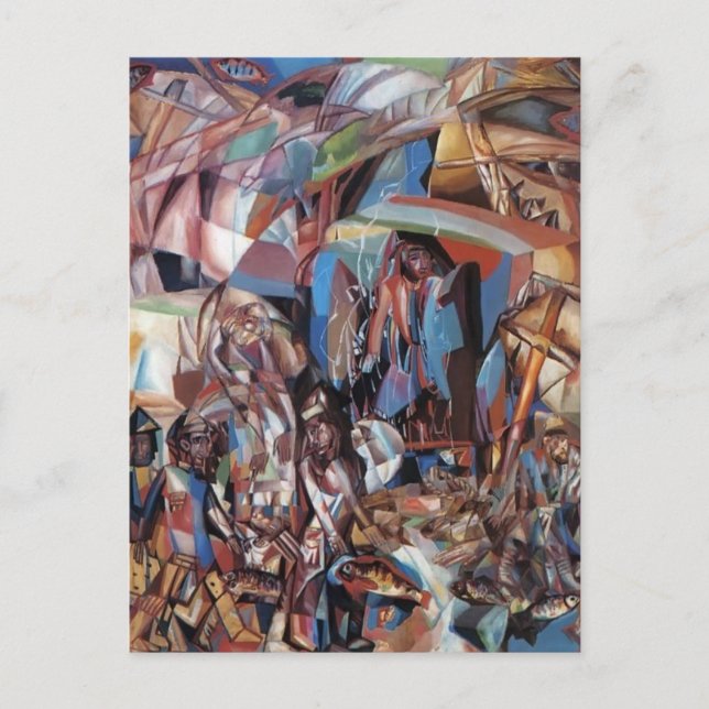 Pavel Filonov- Fishing Schooner Postcard (Front)