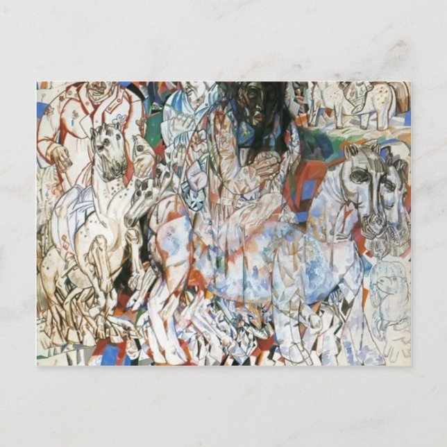 Pavel Filonov- Magi Postcard (Front)