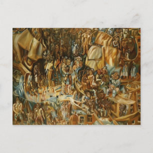 Pavel Filonov- Ships Postcard