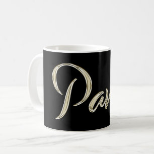 Pavel Name whitegold Tasse Teetasse Coffee Mug