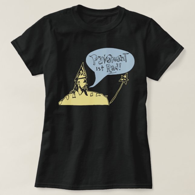 Pavement Ist Rad T-Shirt (Design Front)
