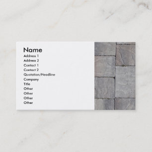 Pavers Business Card