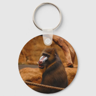 Pavian/Baboon Keychain