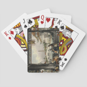 Pavilion and Gardens of a Mandarin near Peking, fr Playing Cards